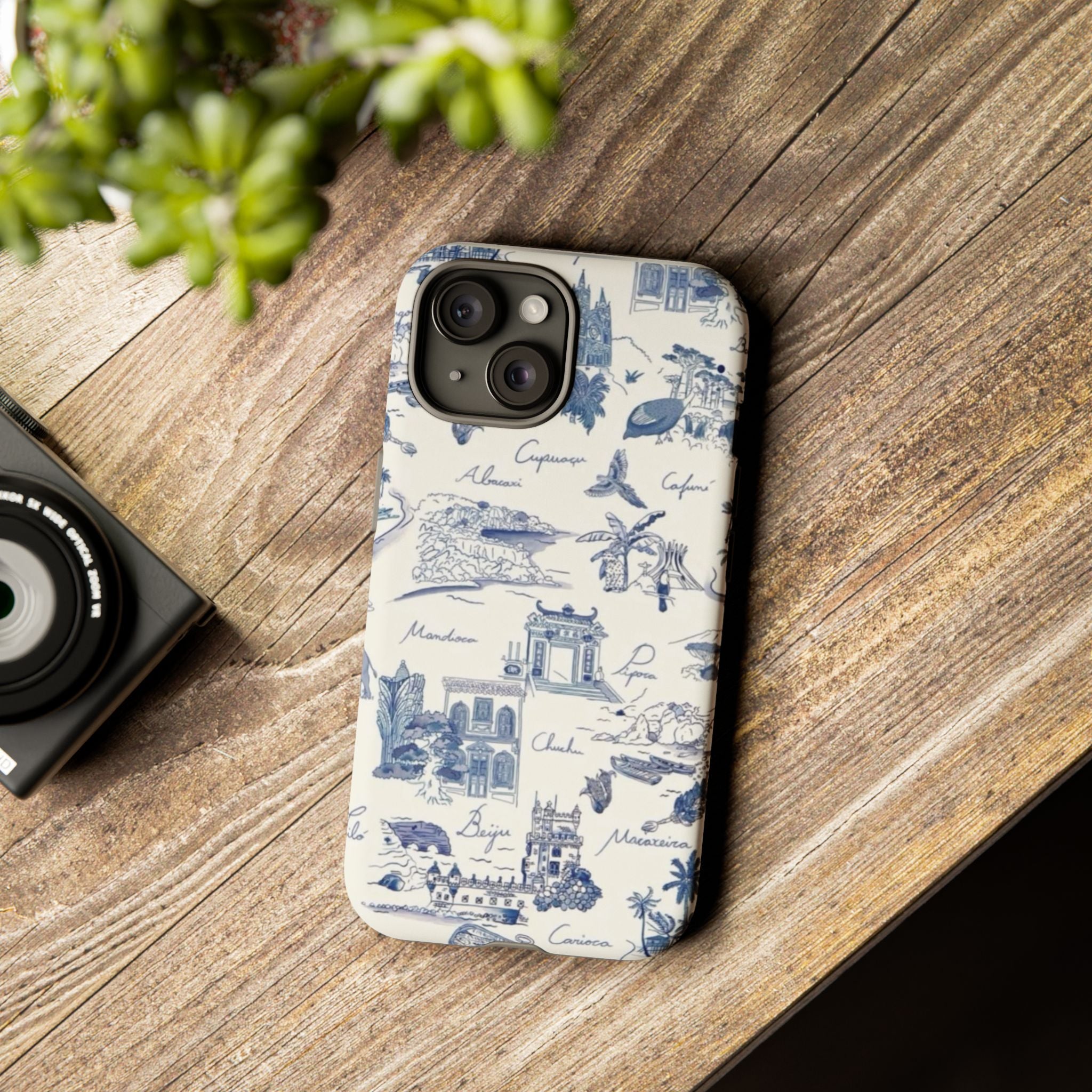 Crimson Bloom Tough Case  Available For All iPhone Models