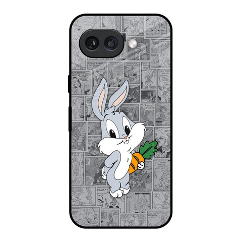 Cute Baby Bunny Glossy Case for Google Pixel 9A