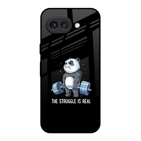 Real Struggle Glossy Case for Google Pixel 9A