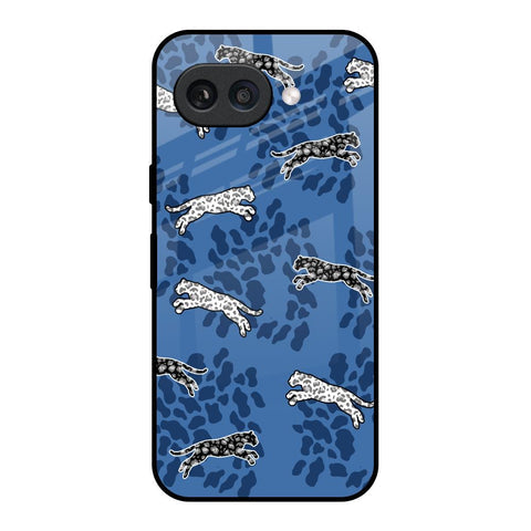 Blue Cheetah Glossy Case for Google Pixel 9A