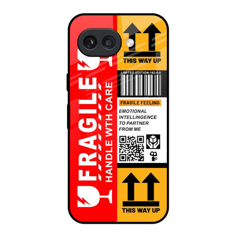 Handle With Care Glossy Case for Google Pixel 9A