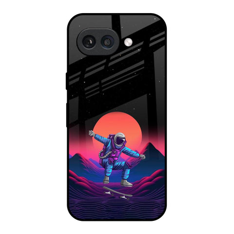 Retro Astronaut Glossy Case for Google Pixel 9A