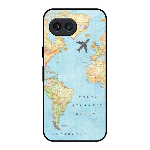 Travel Map Glossy Case for Google Pixel 9A