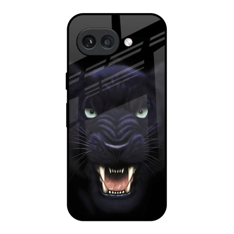 Angry Black Tiger Glossy Case for Google Pixel 9A