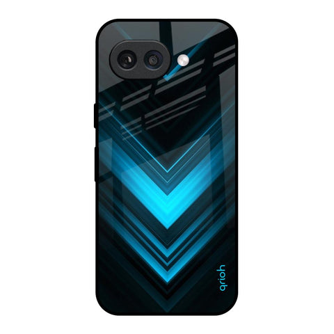 Vertical Blue Arrow Glossy Case For Google Pixel 9A