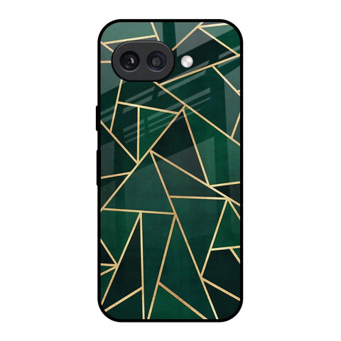Abstract Green Glossy Case For Google Pixel 9A