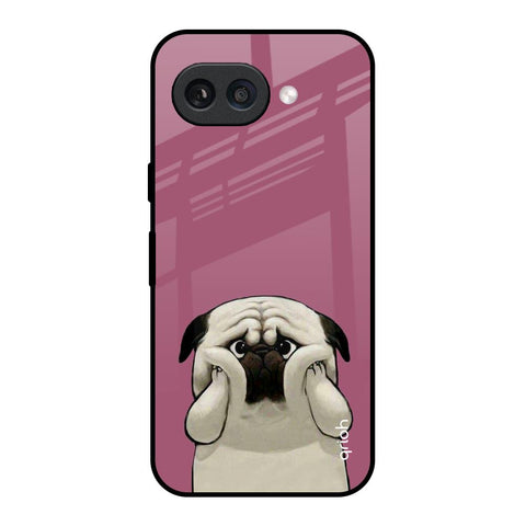 Funny Pug Face Glossy Case For Google Pixel 9A
