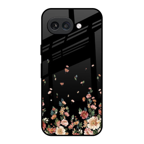 Floating Floral Print Glossy Case for Google Pixel 9A