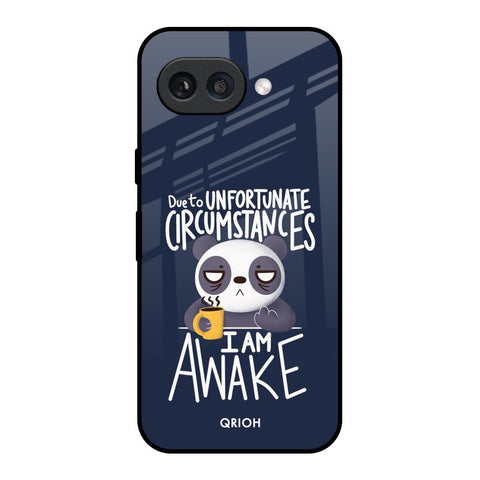 Struggling Panda Glossy Case for Google Pixel 9A