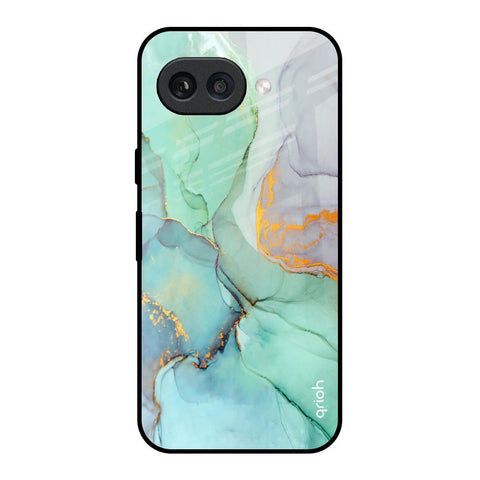 Green Marble Glossy Case for Google Pixel 9A