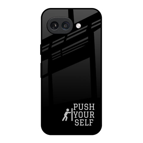 Push Your Self Glossy Case for Google Pixel 9A