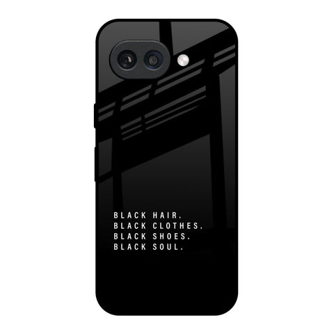 Black Soul Glossy Case for Google Pixel 9A