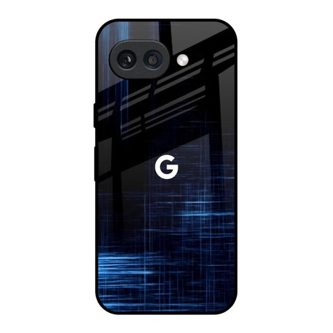 Blue Scratch Glossy Case for Google Pixel 9A