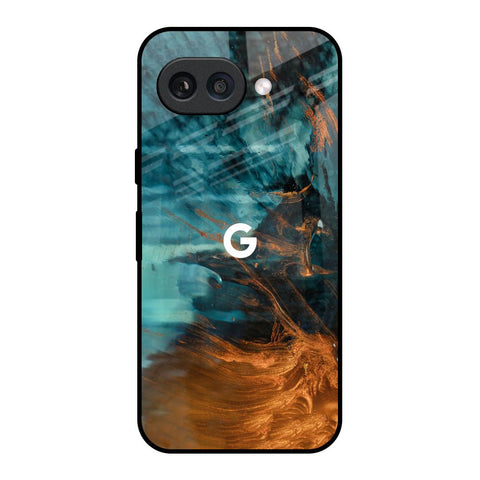 Golden Splash Glossy Case for Google Pixel 9A