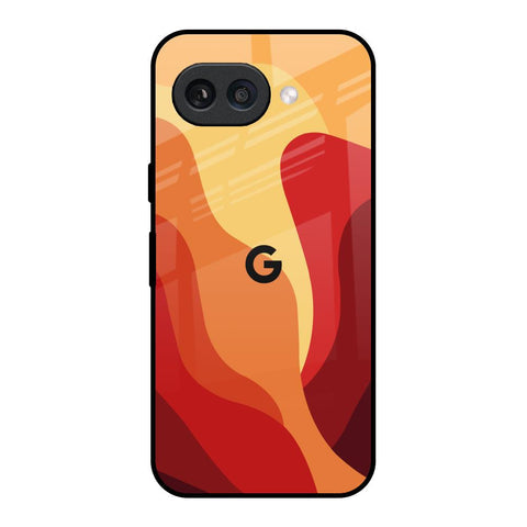 Magma Color Pattern Glossy Case for Google Pixel 9A
