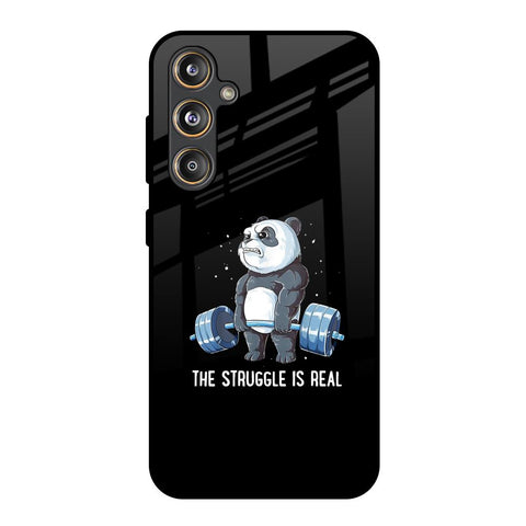 Real Struggle Glossy Case for Samsung Galaxy M55s
