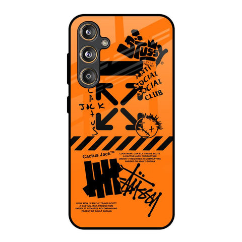 Anti Social Club Glossy Case for Samsung Galaxy M55s