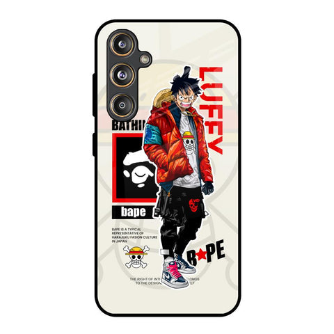 Bape Luffy Glossy Case for Samsung Galaxy M55s