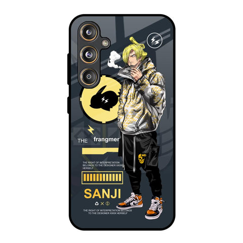 Cool Sanji Glossy Case for Samsung Galaxy M55s