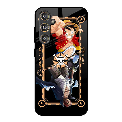 Shanks & Luffy Glossy Case for Samsung Galaxy M55s