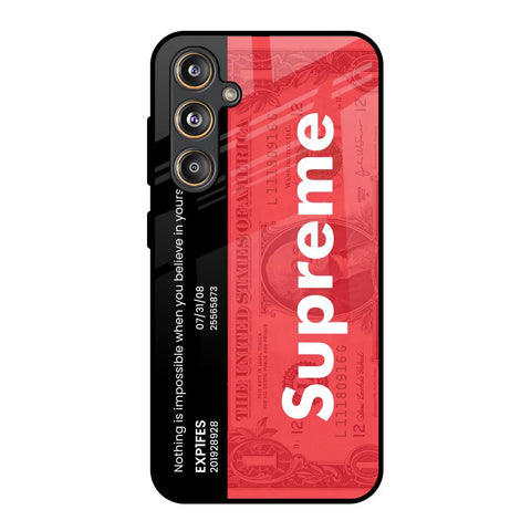 Supreme Ticket Glossy Case for Samsung Galaxy M55s