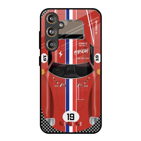 Racing Vintage Glossy Case for Samsung Galaxy M55s