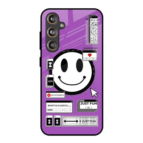 Code with Smile Glossy Case for Samsung Galaxy M55s