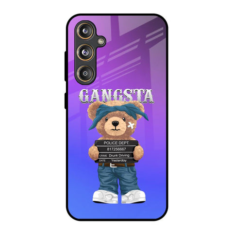 Gangsta Bear Glossy Case for Samsung Galaxy M55s