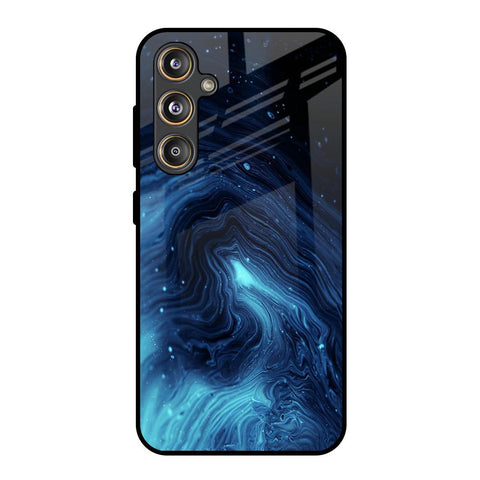 Dazzling Ocean Gradient Glossy Case For Samsung Galaxy M55s