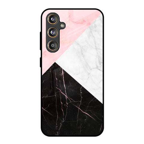Marble Collage Art Glossy Case For Samsung Galaxy M55s