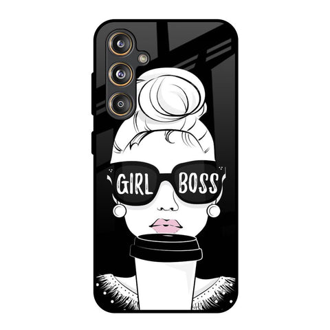 Girl Boss Glossy Case For Samsung Galaxy M55s