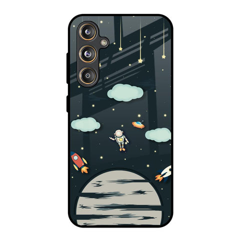 Astronaut Dream Glossy Case For Samsung Galaxy M55s