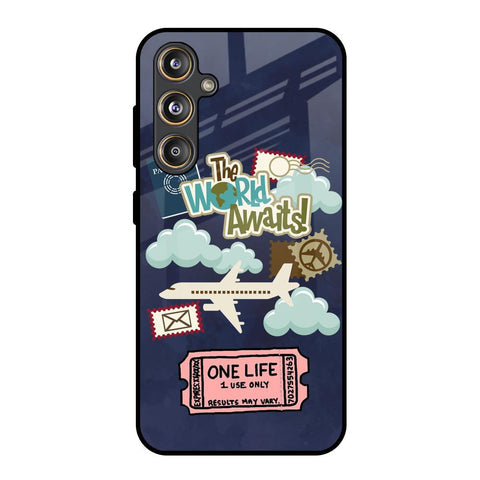Tour The World Glossy Case For Samsung Galaxy M55s