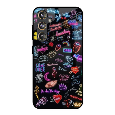 Accept The Mystery Glossy Case for Samsung Galaxy M55s