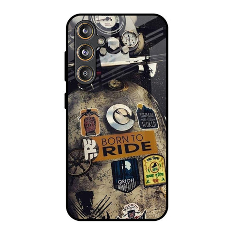 Ride Mode On Glossy Case for Samsung Galaxy M55s