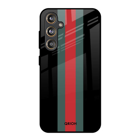 Vertical Stripes Glossy Case for Samsung Galaxy M55s