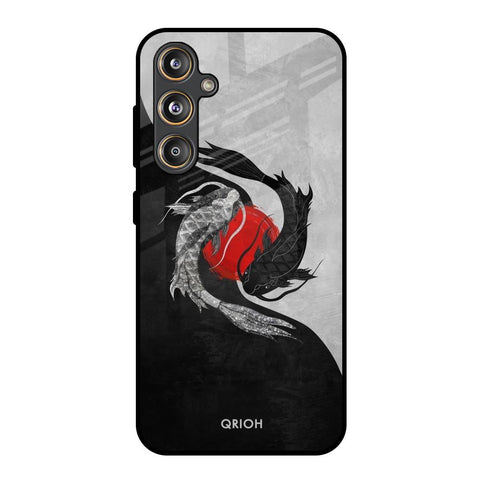 Japanese Art Glossy Case for Samsung Galaxy M55s