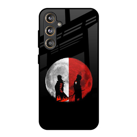 Anime Red Moon Glossy Case for Samsung Galaxy M55s