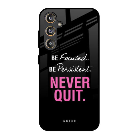 Be Focused Glossy Case for Samsung Galaxy M55s