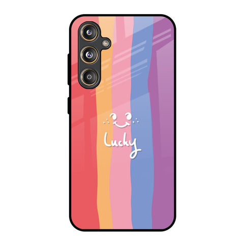 Lucky Abstract Glossy Case for Samsung Galaxy M55s