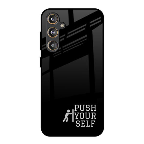 Push Your Self Glossy Case for Samsung Galaxy M55s