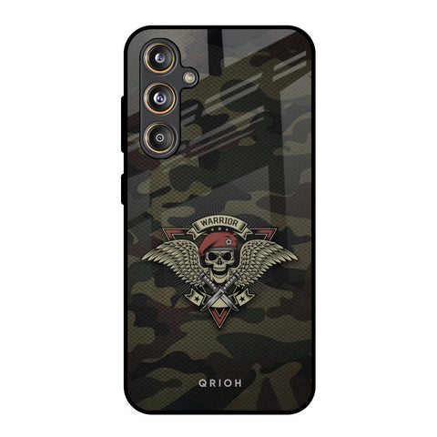 Army Warrior Glossy Case for Samsung Galaxy M55s