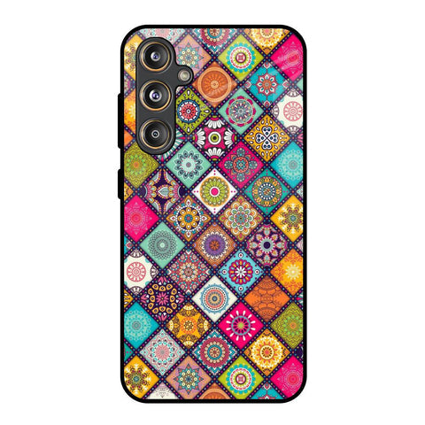 Multicolor Mandala Glossy Case for Samsung Galaxy M55s