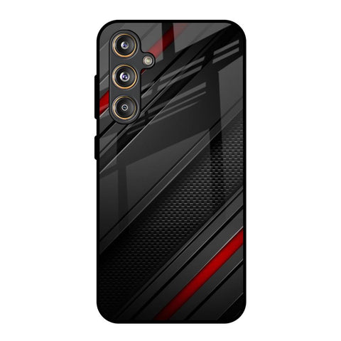 Modern Abstract Glossy Case for Samsung Galaxy M55s