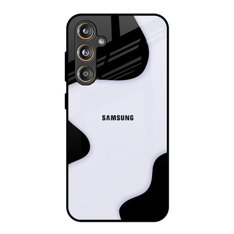 Wheat Cream Wavy Glossy Case for Samsung Galaxy M55s