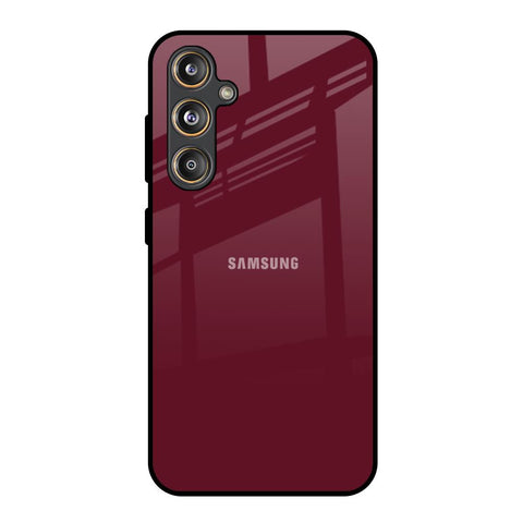 Classic Burgundy Glossy Case for Samsung Galaxy M55s