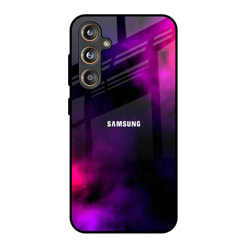 Pink Galaxy Glossy Case for Samsung Galaxy M55s