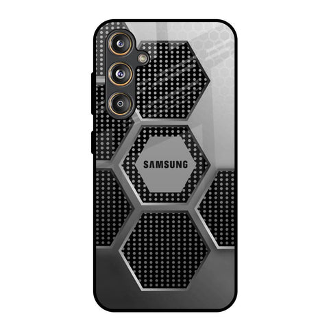 Hexagon Style Glossy Case For Samsung Galaxy M55s