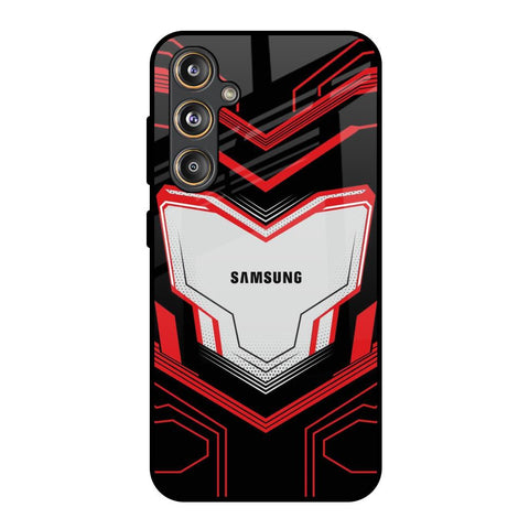 Quantum Suit Glossy Case For Samsung Galaxy M55s