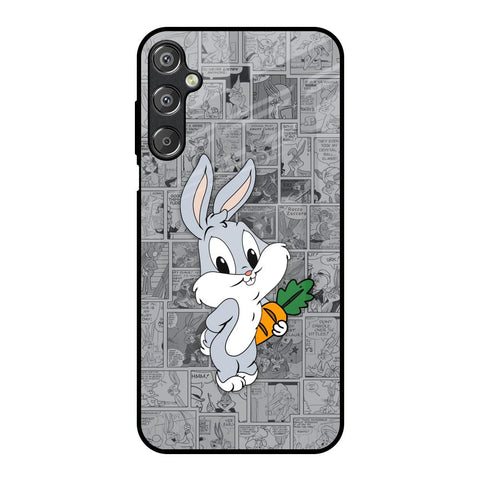 Cute Baby Bunny Glossy Case for Samsung Galaxy F15 5G
